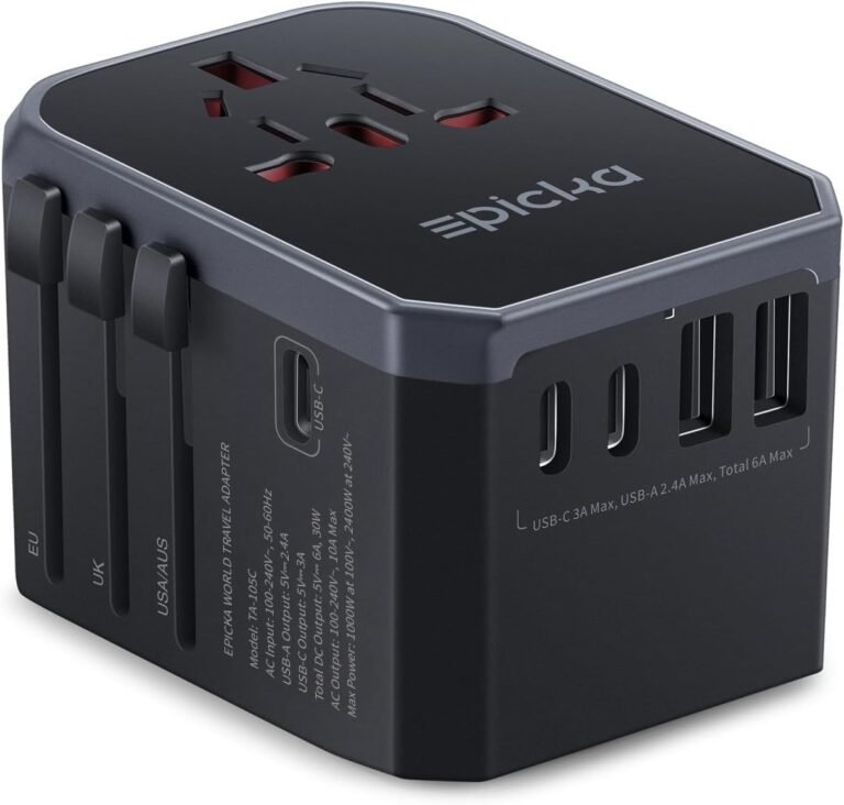 Universal travel adapter for cruise