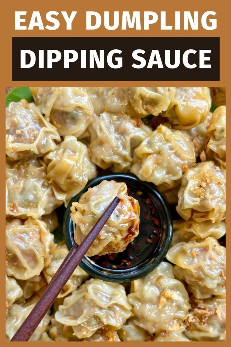 Easy Dumpling Dipping Sauce