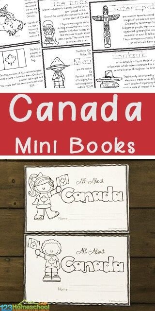 FREE Printable Canada for Kids Reader