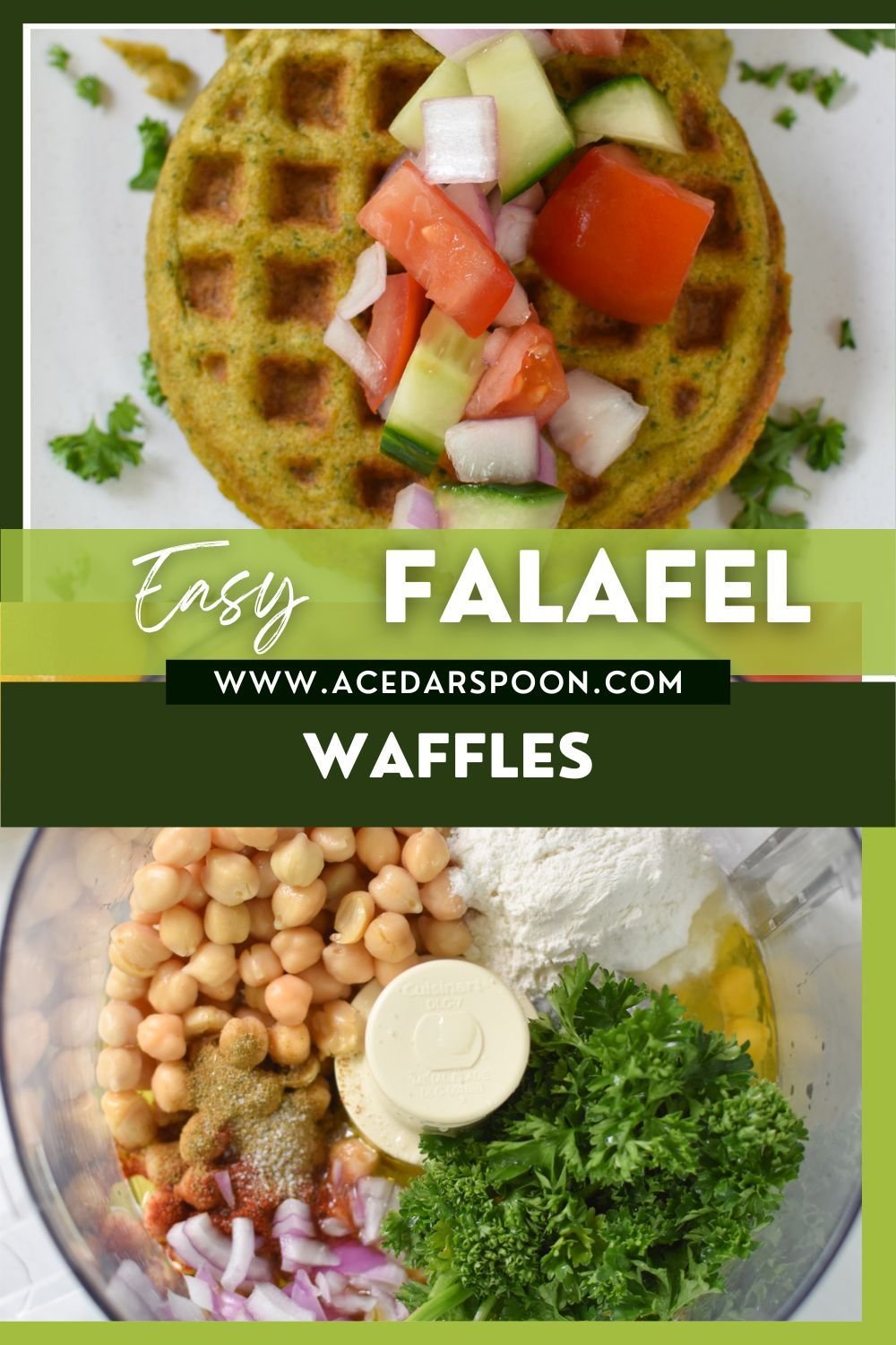 Falafel Waffles