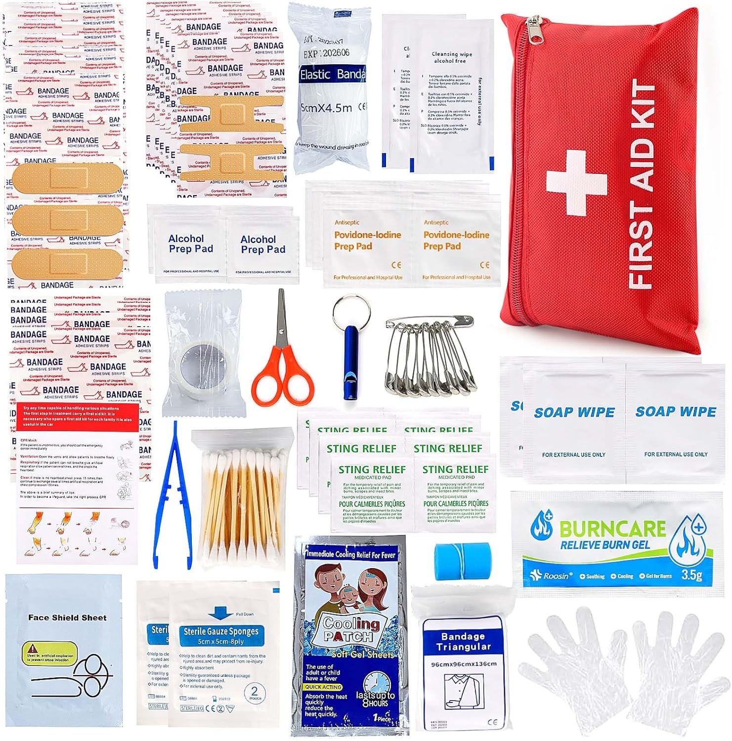 Travel first aid kit