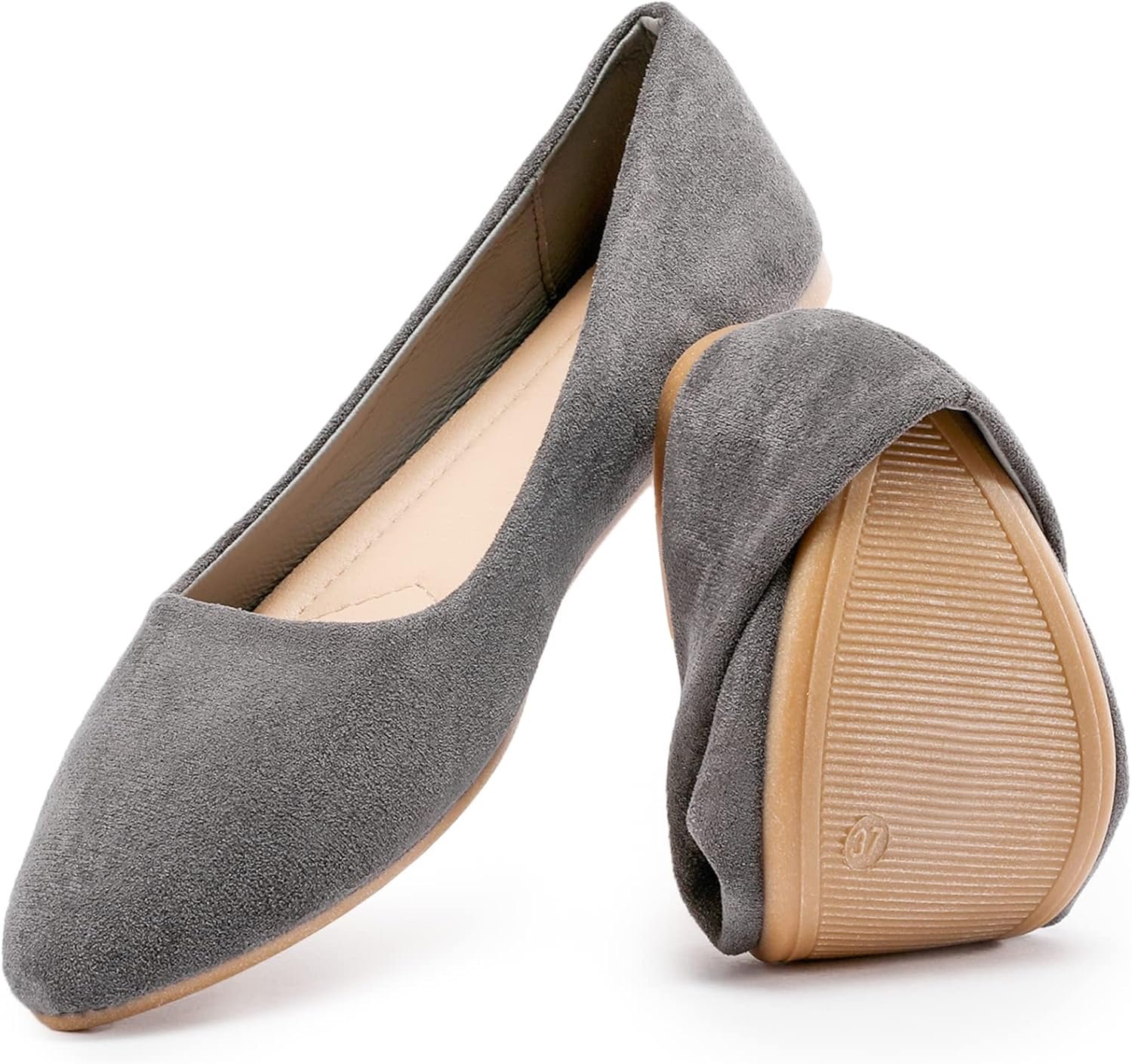 Packable travel flats