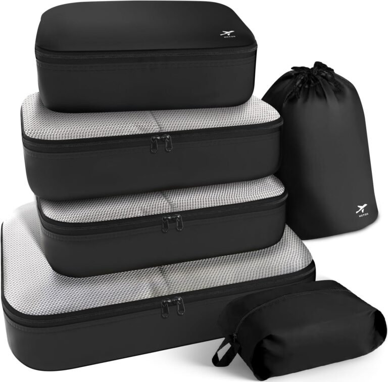 Luggage organizer packing cubes