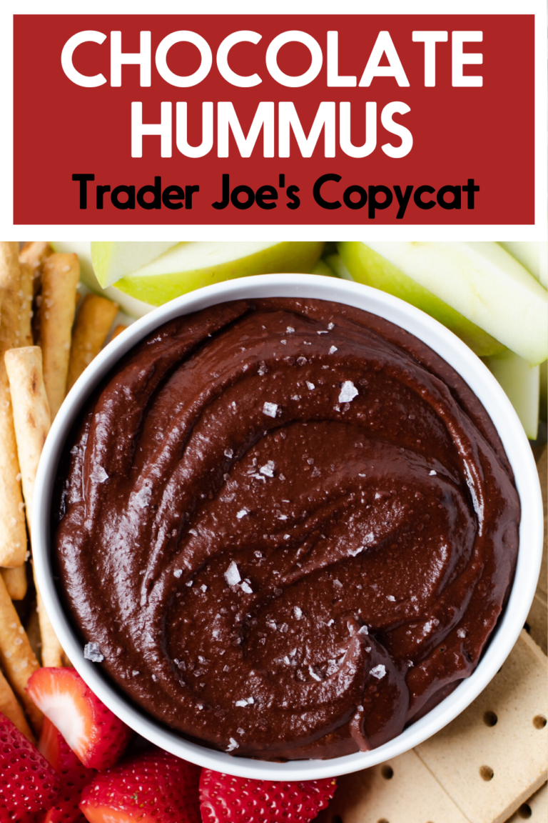 Healthy Chocolate Hummus Dip