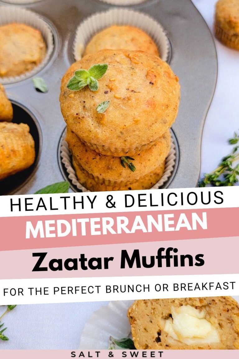 Healthy & Delicious Mediterranean Zaatar Muffins- For the Perfect Brunch or Breakfast