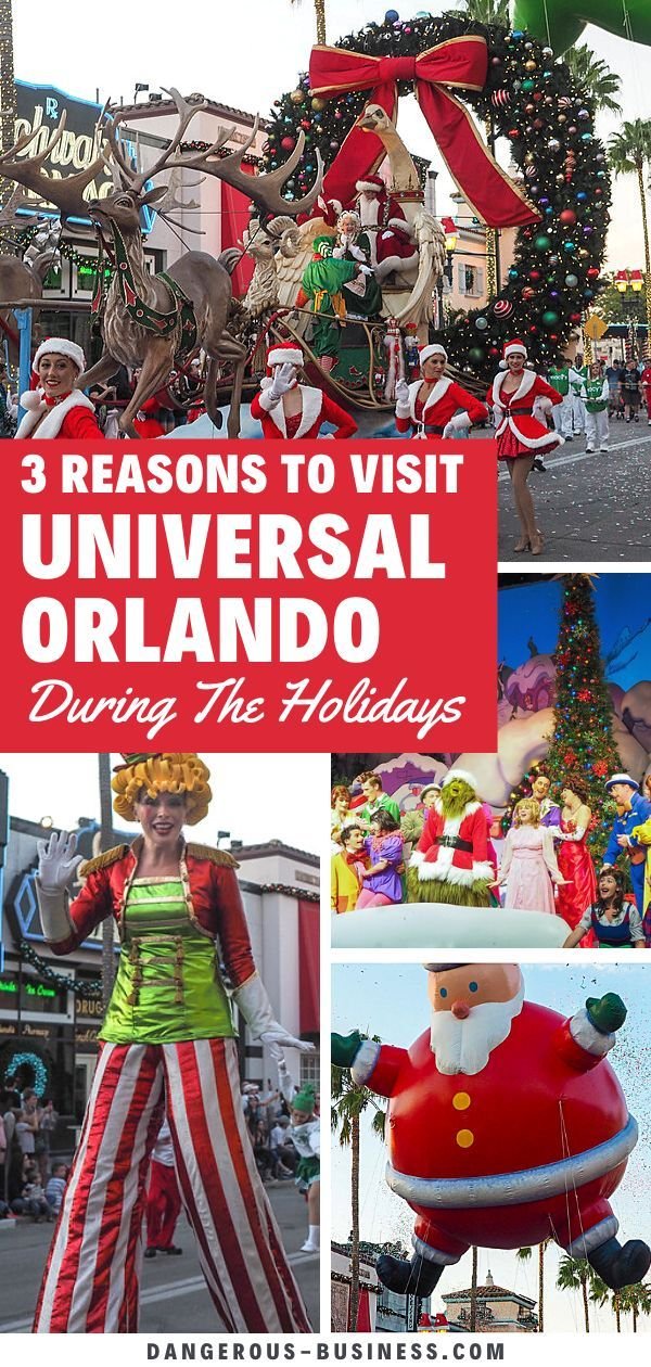 Holidays at Universal Orlando: 3 Things You Can't-Miss