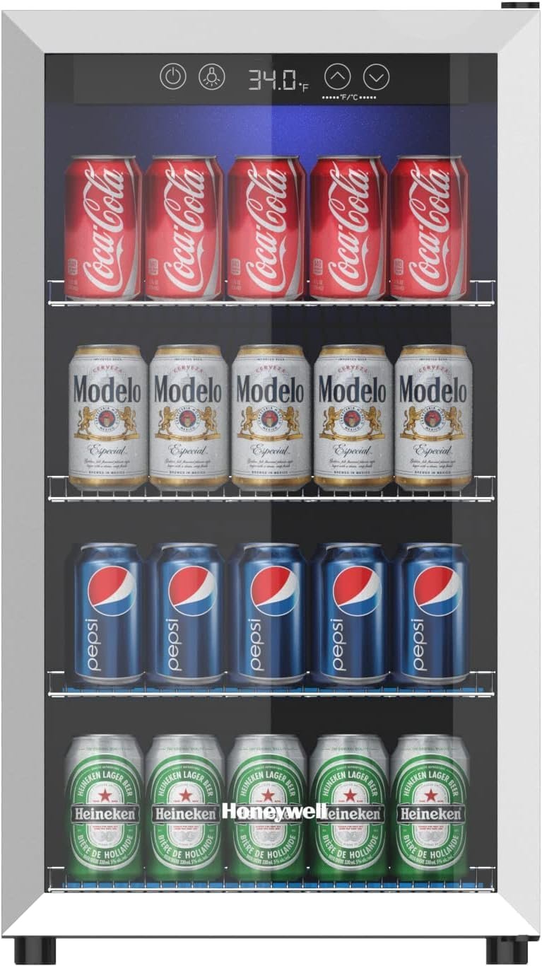 Beverage cooler for hotel rooms