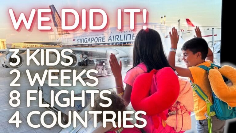 Airplane travel: Family Travel