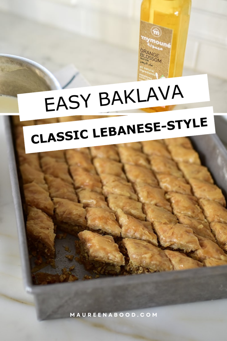 How to make Lebanese Baklawa