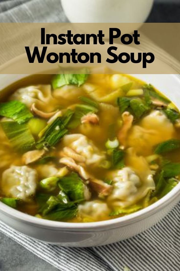Instant Pot Wonton Soup