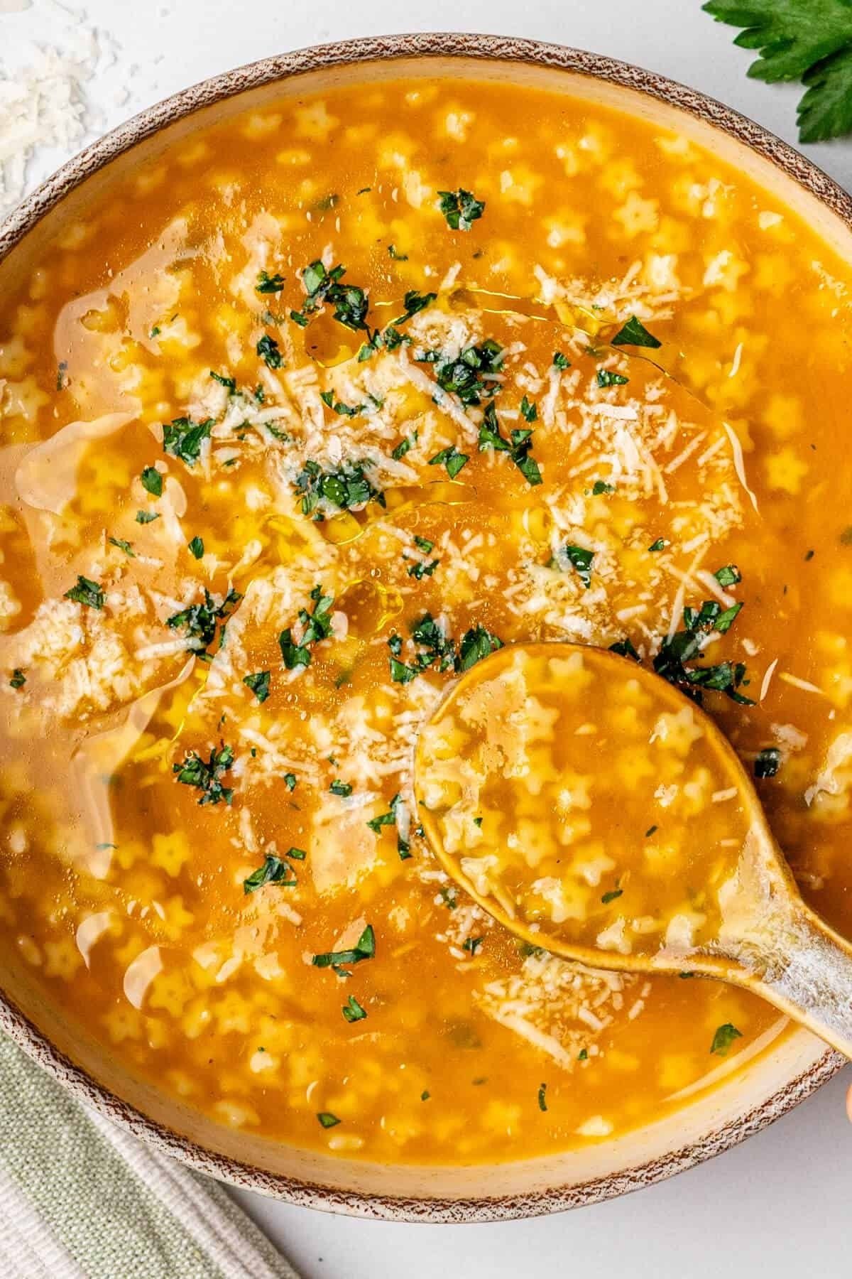 Italian Pastina Soup