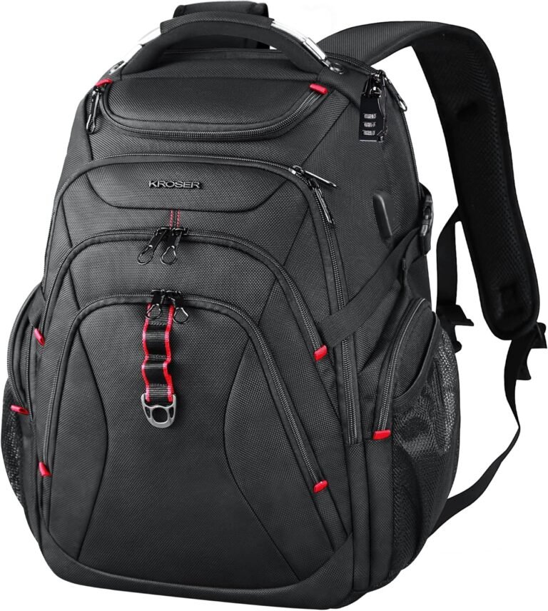 Laptop backpack for travel