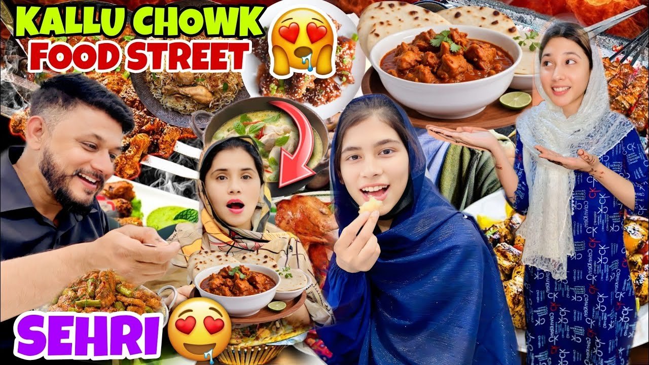 Travel and food Street food