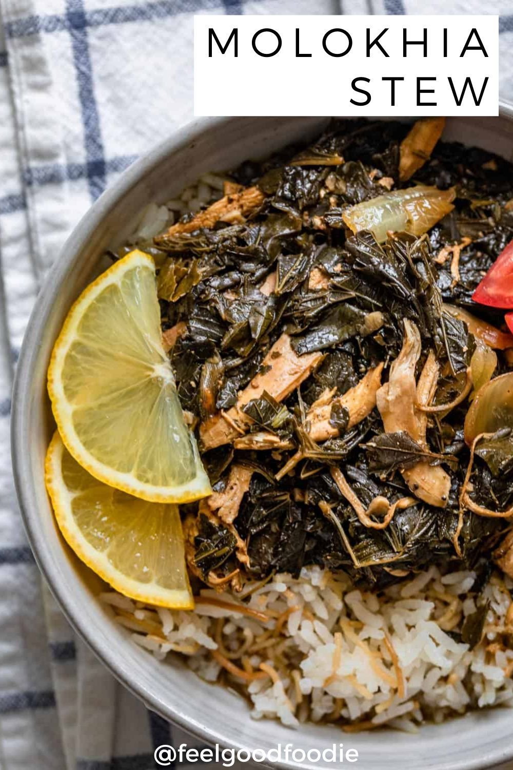 Lebanese Molokhia Stew Recipe | FeelGoodFoodie