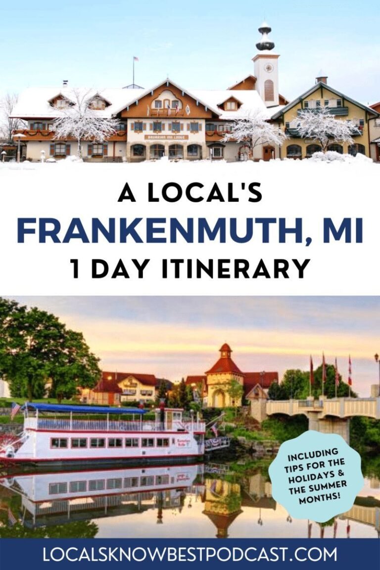 Locals Know Best travel podcast: Frankenmuth, Michigan, Best Known for Chicken and Christmas