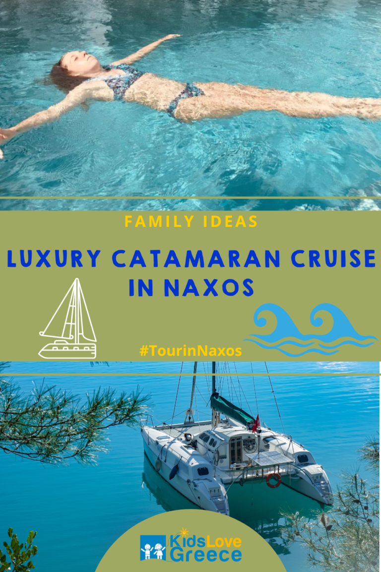 Luxury Catamaran Cruise in Naxos