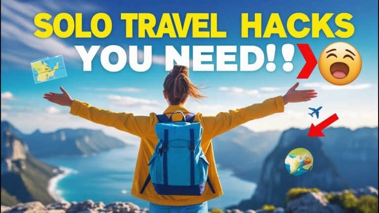 Solo Travel Hacks