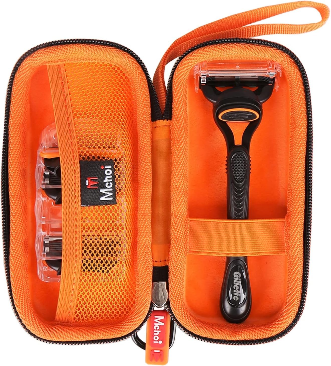Portable razor with case