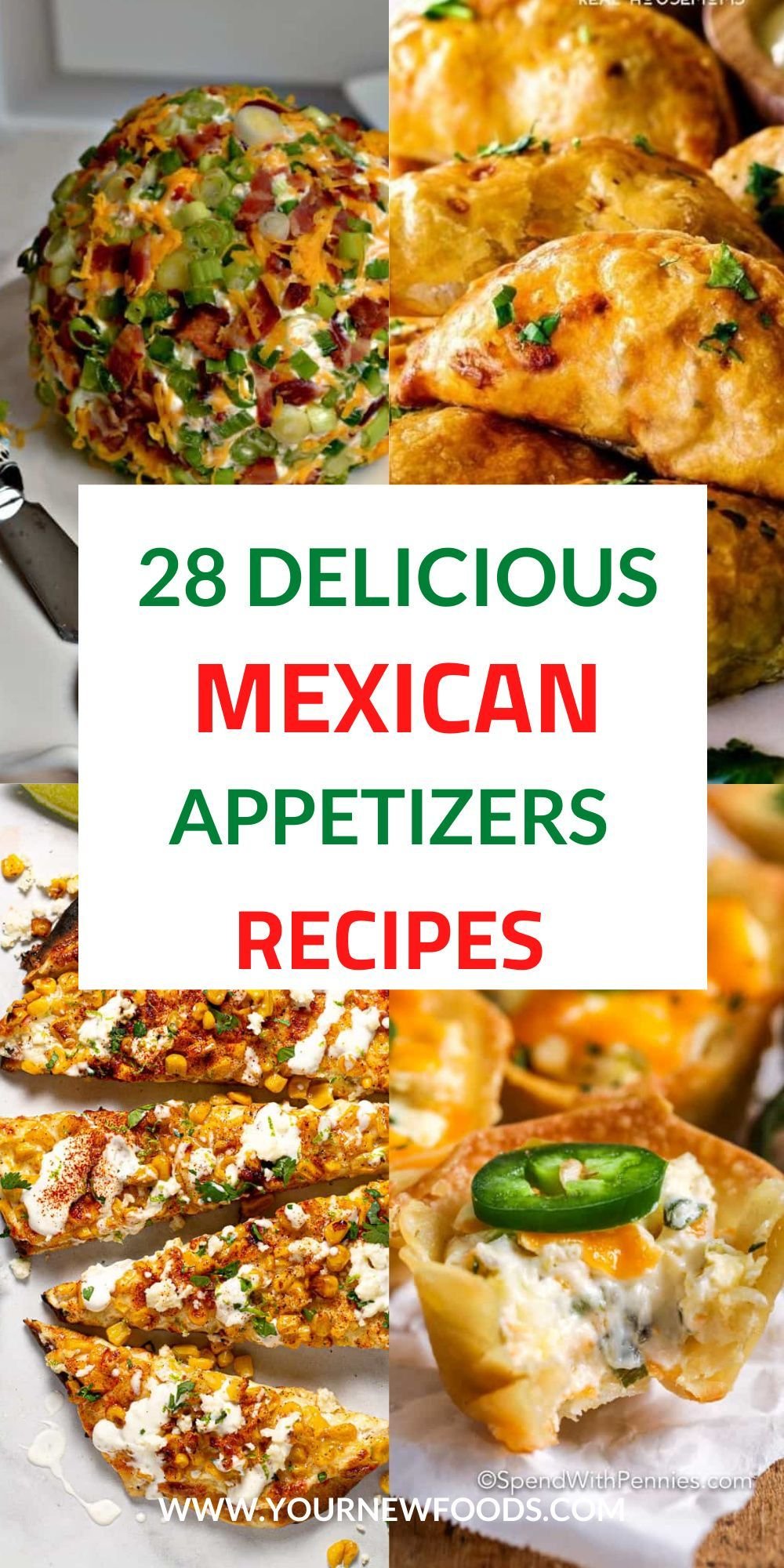 Mexican Appetizers - 28 Easy recipes everyone will love
