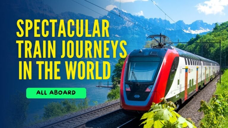 Train travel: Scenic Train Routes