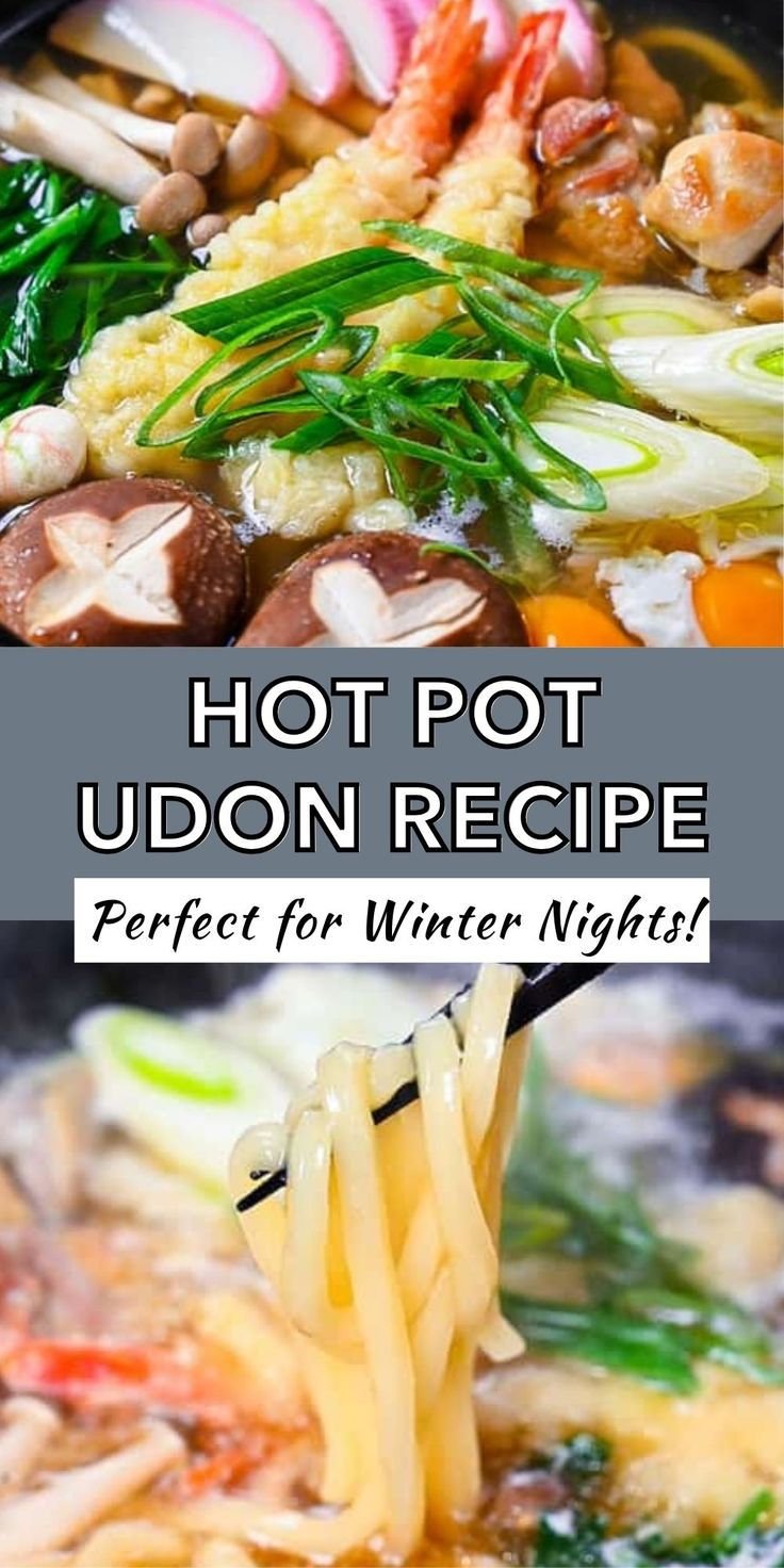 One-Pot Udon Hot Pot Recipe: Perfect for Winter Nights