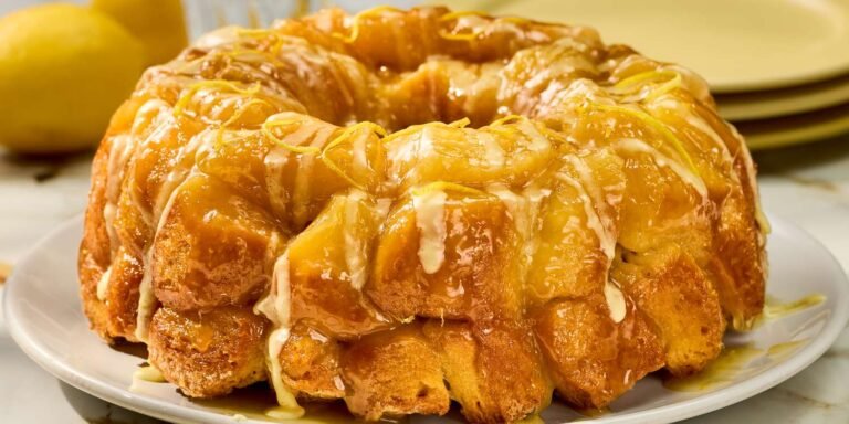 Ooey-Gooey Lemon Monkey Bread