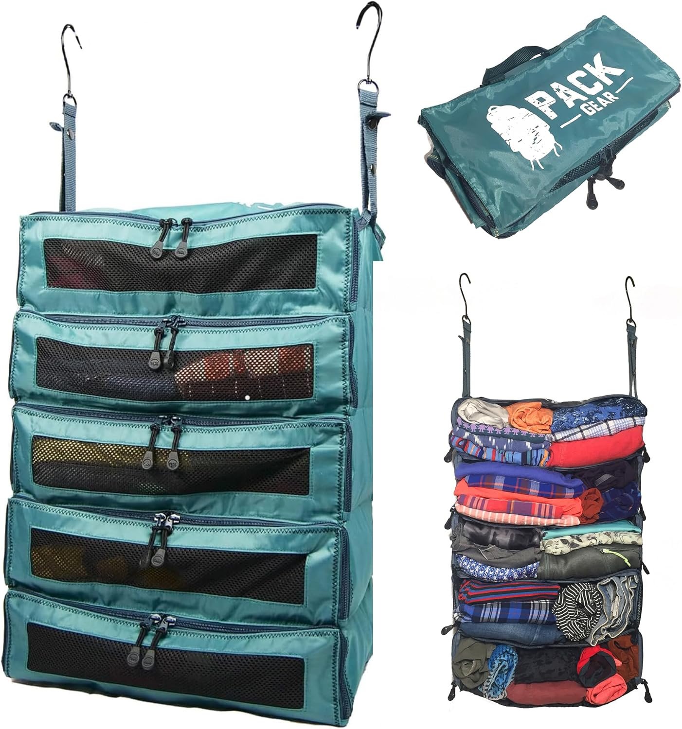 Luggage organizer packing cubes