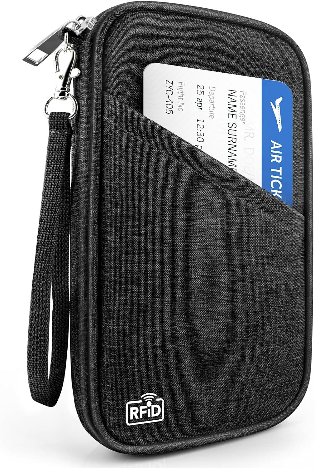 Travel organizer for documents