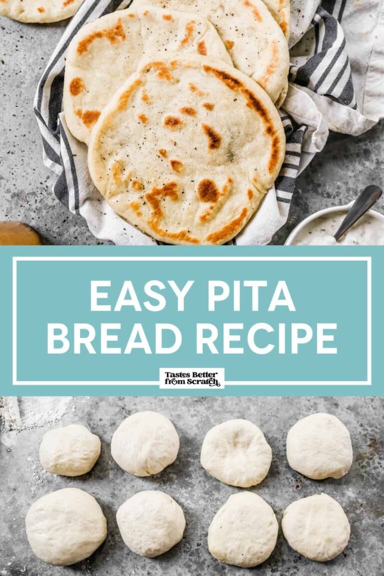 Pita Bread - Tastes Better From Scratch