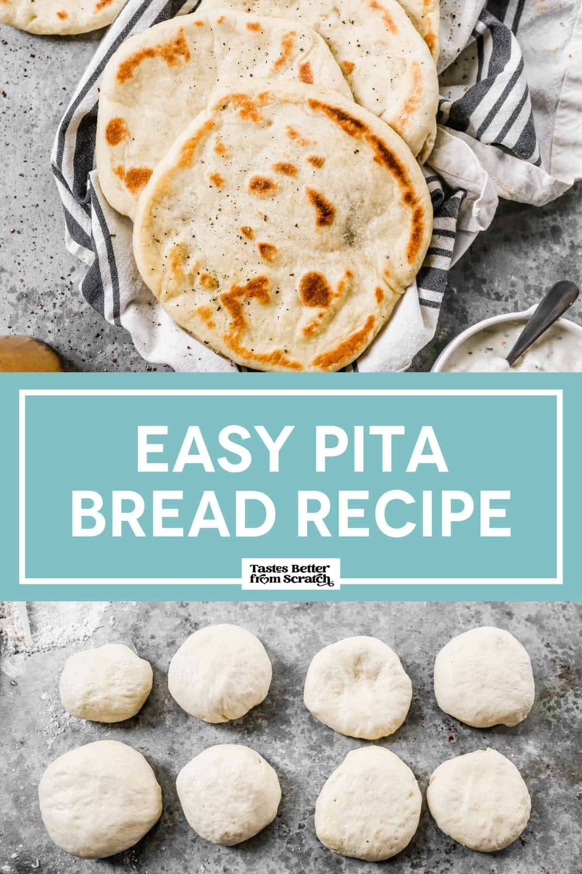 Pita Bread - Tastes Better From Scratch