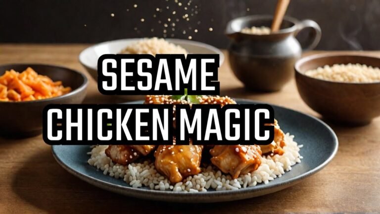 Chinese Food Sesame Chicken