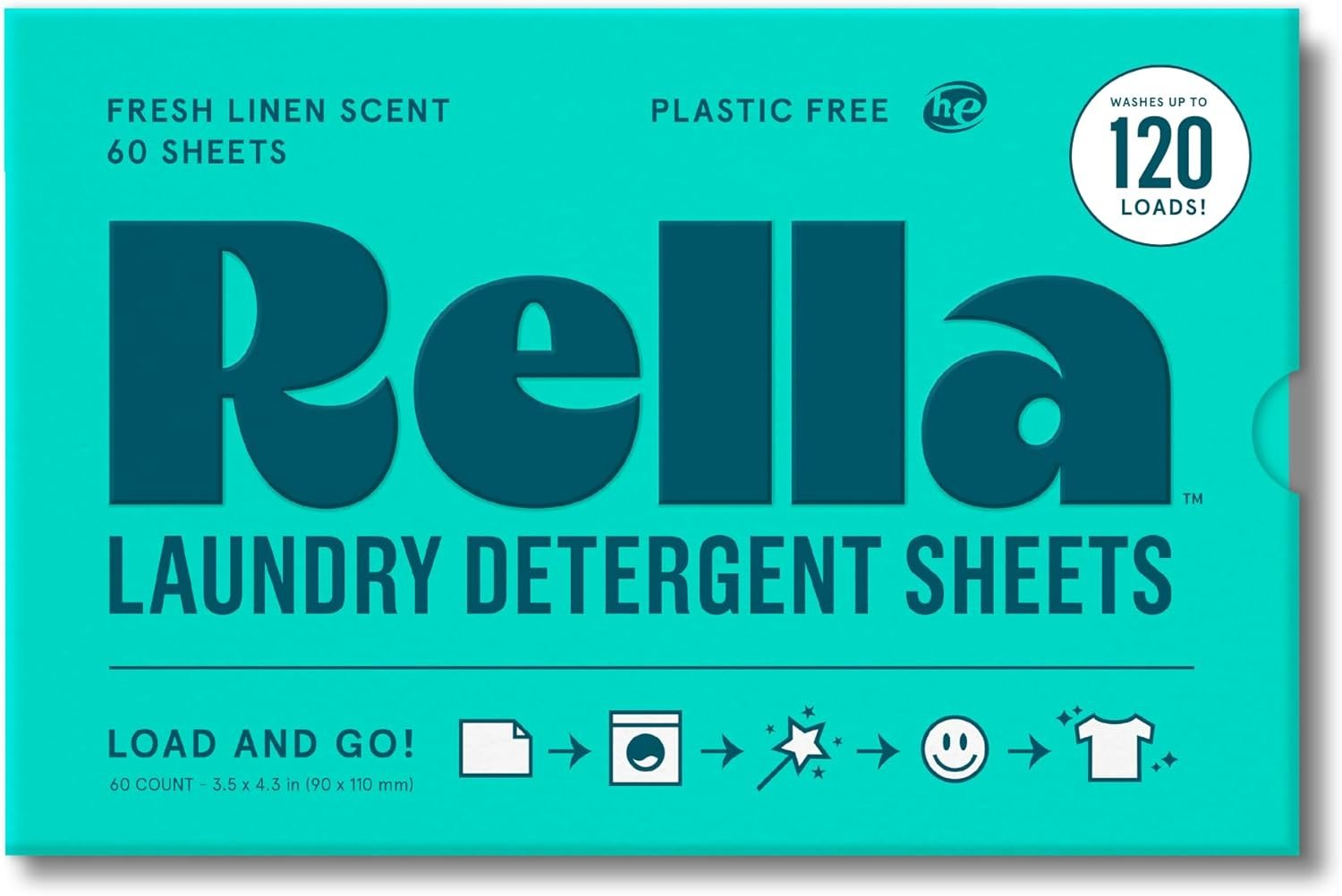 Travel-sized laundry detergent