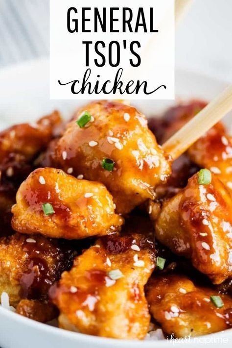 Restaurant-Style General Tso's Chicken - I Heart Naptime