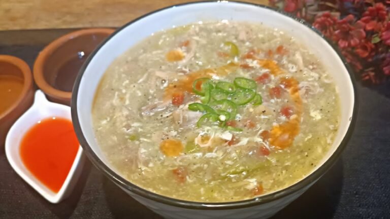 Chinese Food Hot and Sour Soup