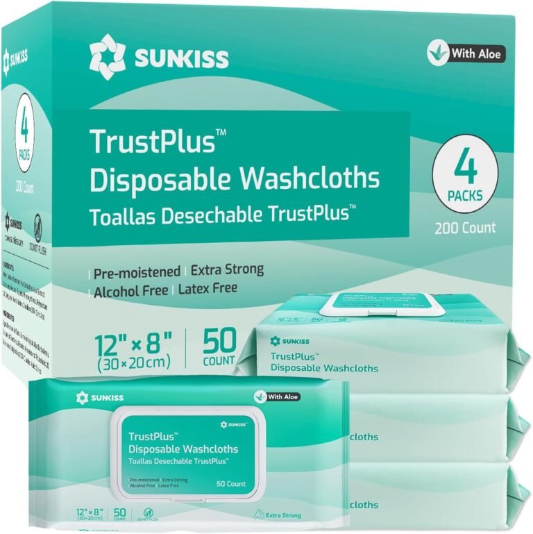 Portable facial wipes