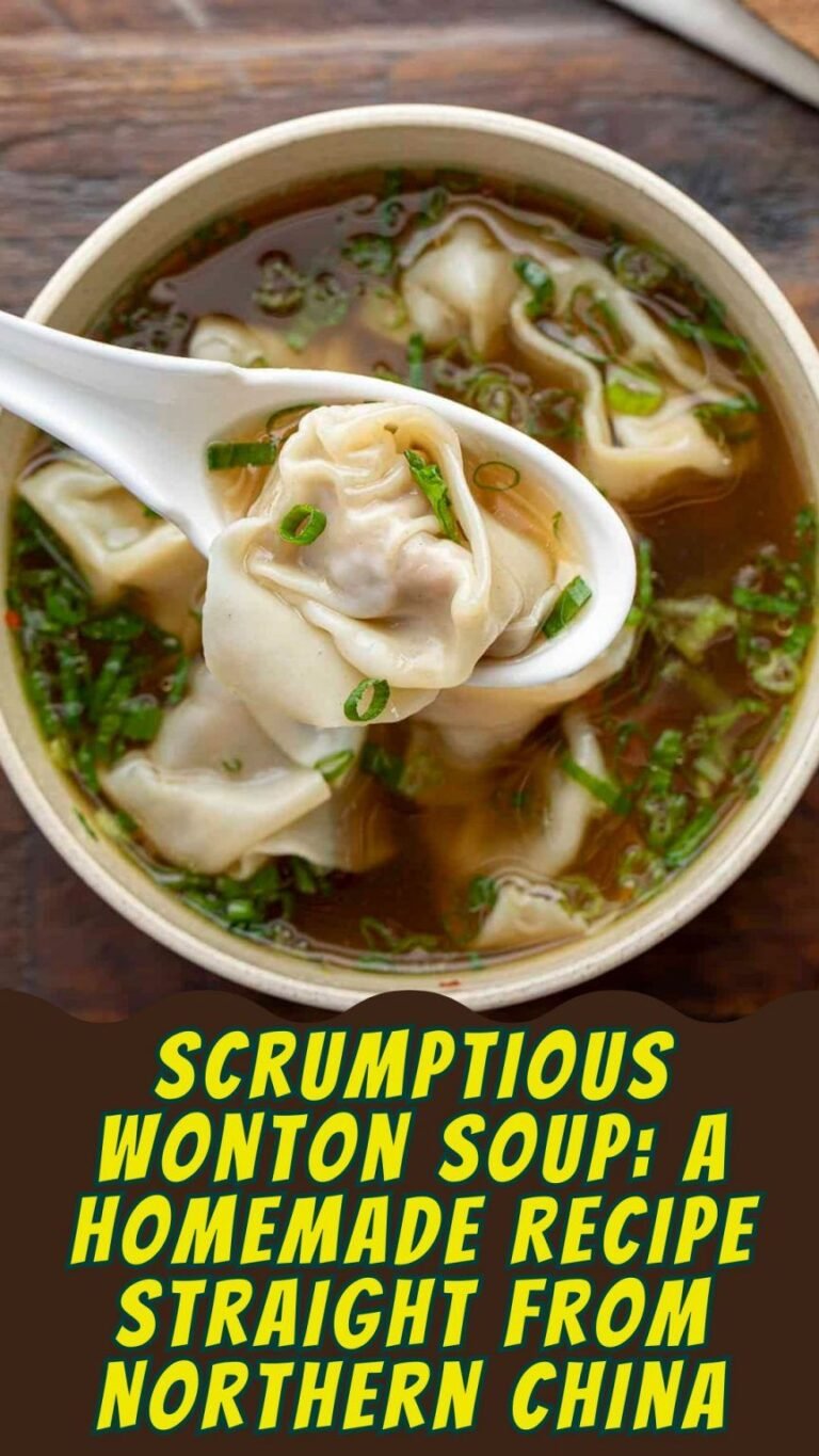 Scrumptious Wonton Soup from Northern China