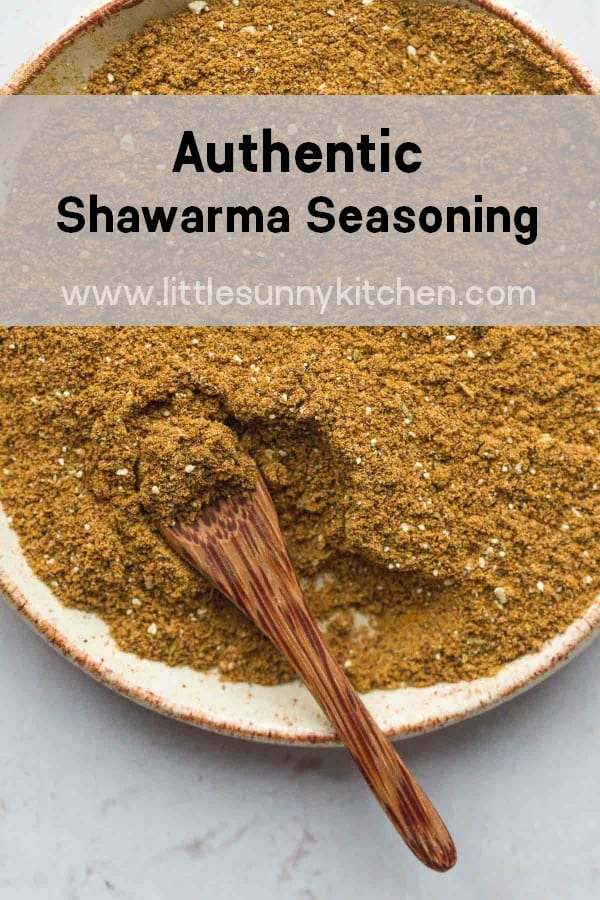 Shawarma Seasoning