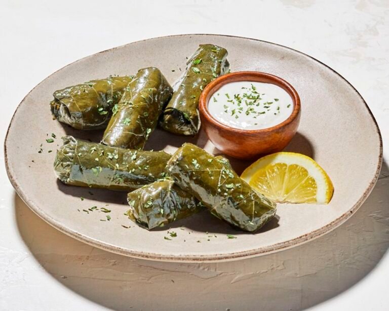 Stuffed Grape Leaves Recipe | Luna Grill