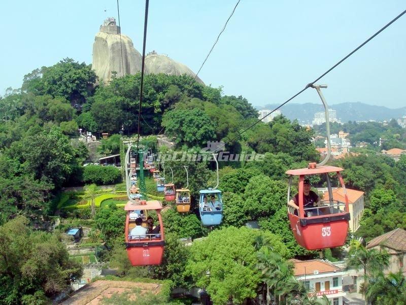 The Cable Car in Xiamen Gulangyu Island - Xiamen Gulangyu Island Photos