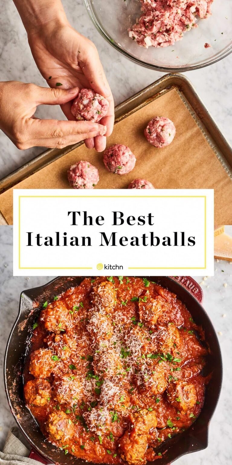 The Only Italian Meatball Recipe You’ll Ever Need