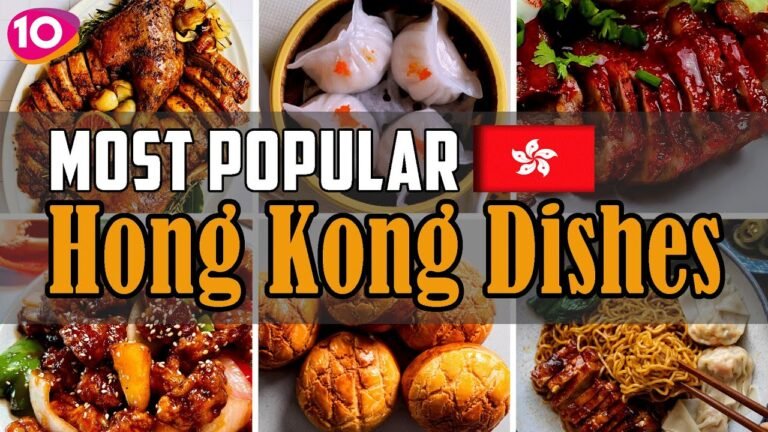 Top 10 Most Popular Foods in Hong Kong 🇭🇰 Must Try Best Street Food & Local Dishes!