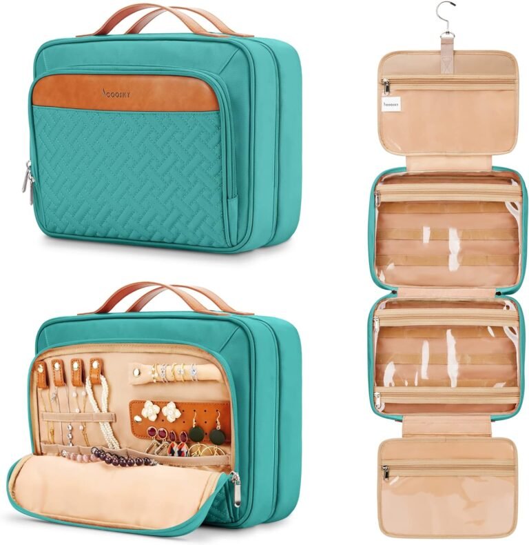 Travel makeup organizer