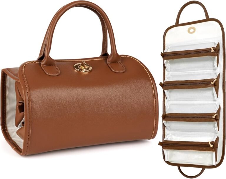 Travel makeup organizer