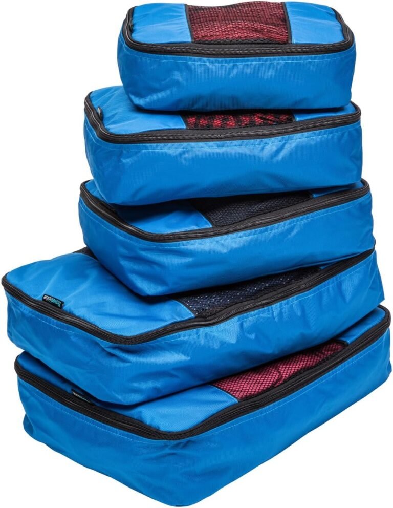 Packing cubes for travel