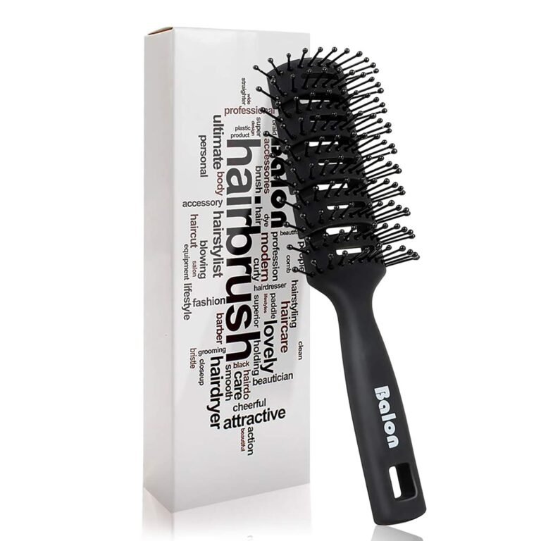 Compact hairbrush