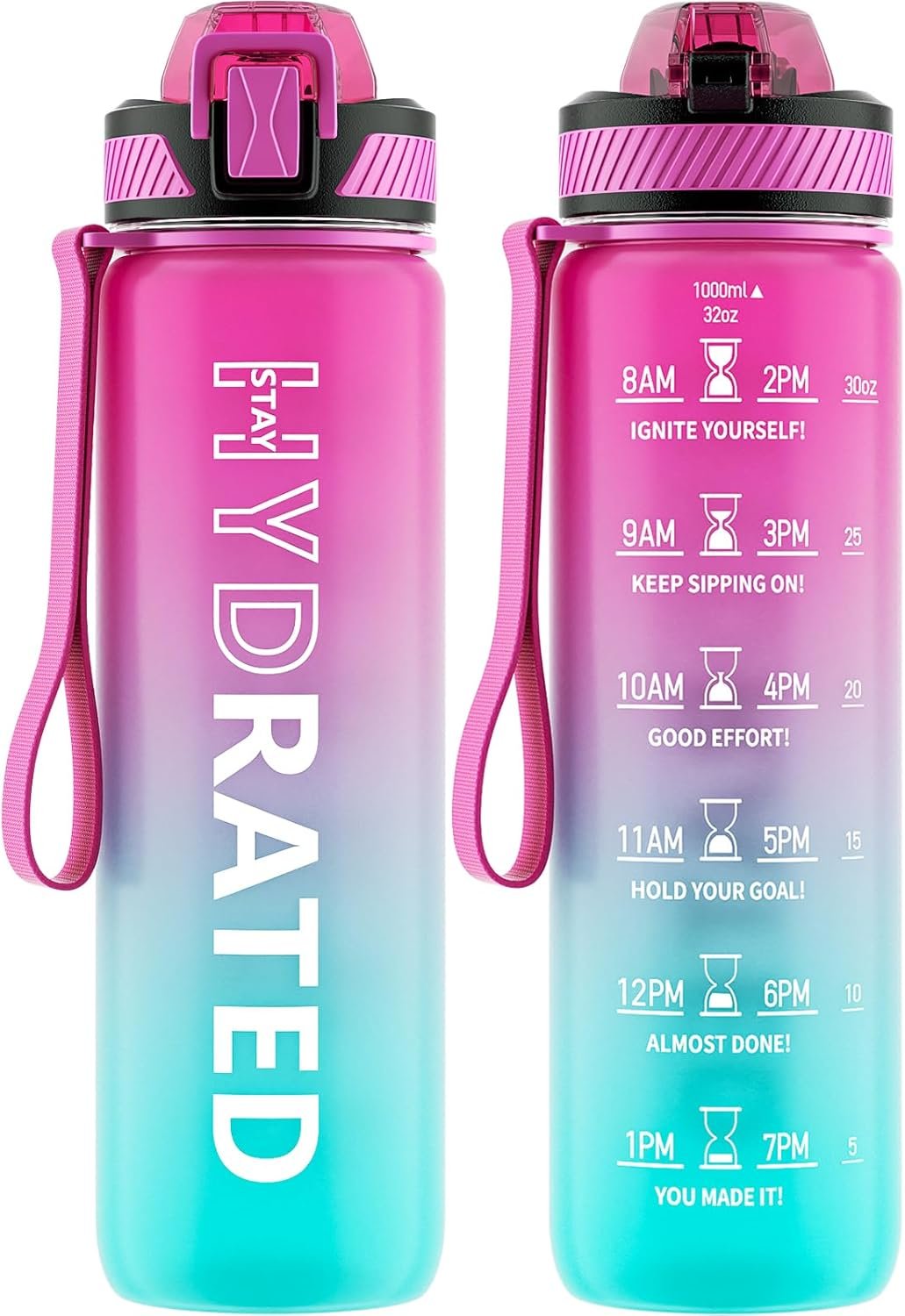 Reusable water bottle for cruise