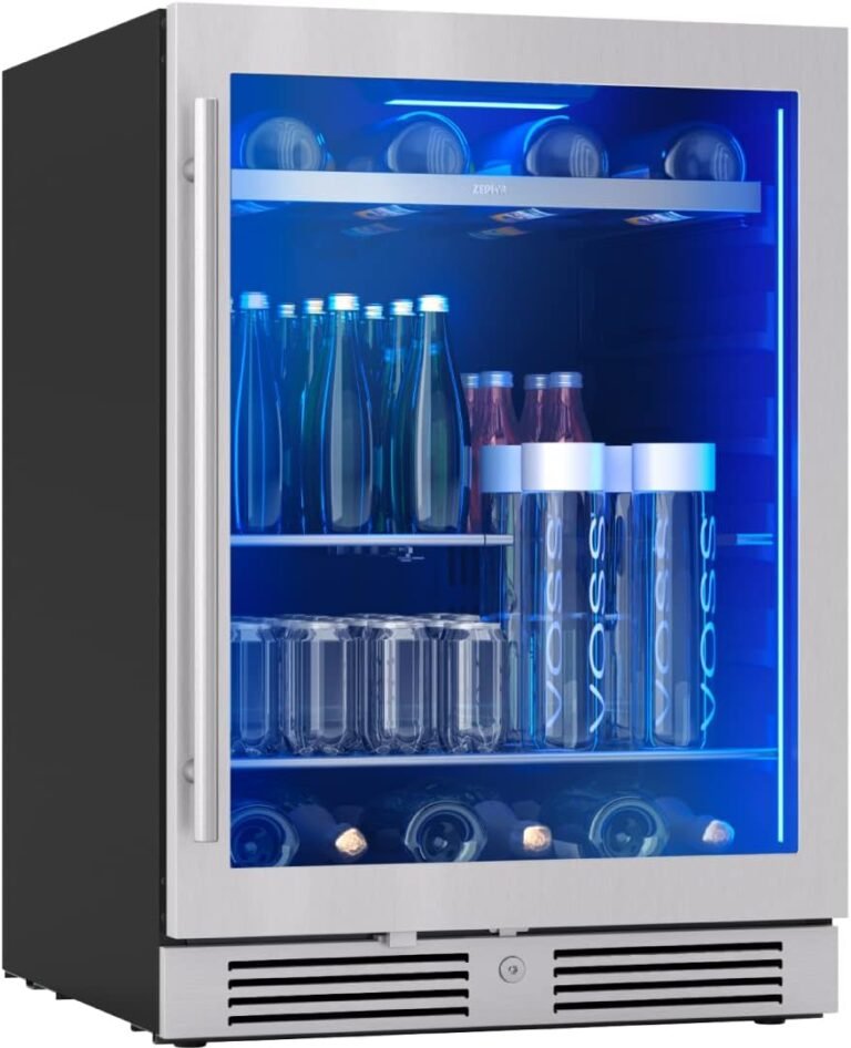 Beverage cooler for hotel rooms