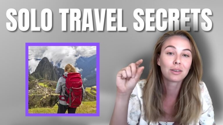 solo travel: Digital Nomad Lifestyle