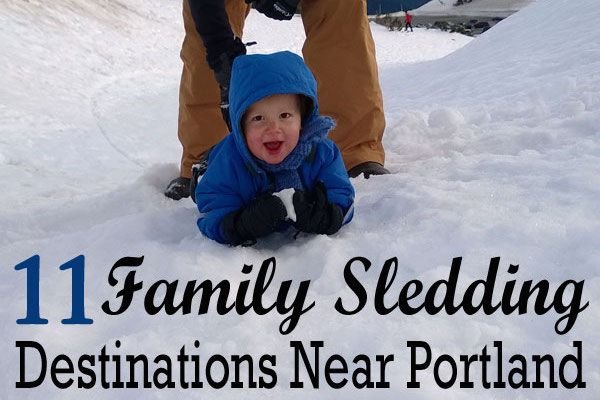 11 Snowy Sledding Destinations Near Portland