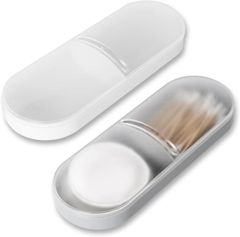 Cotton swabs and pads travel pack